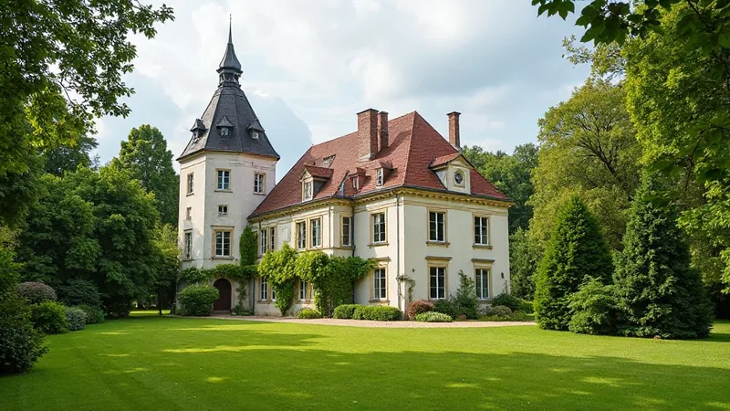 Unterliederbach: Parklandschaft und kleines Schloss – Frankfurt-Stadtleben